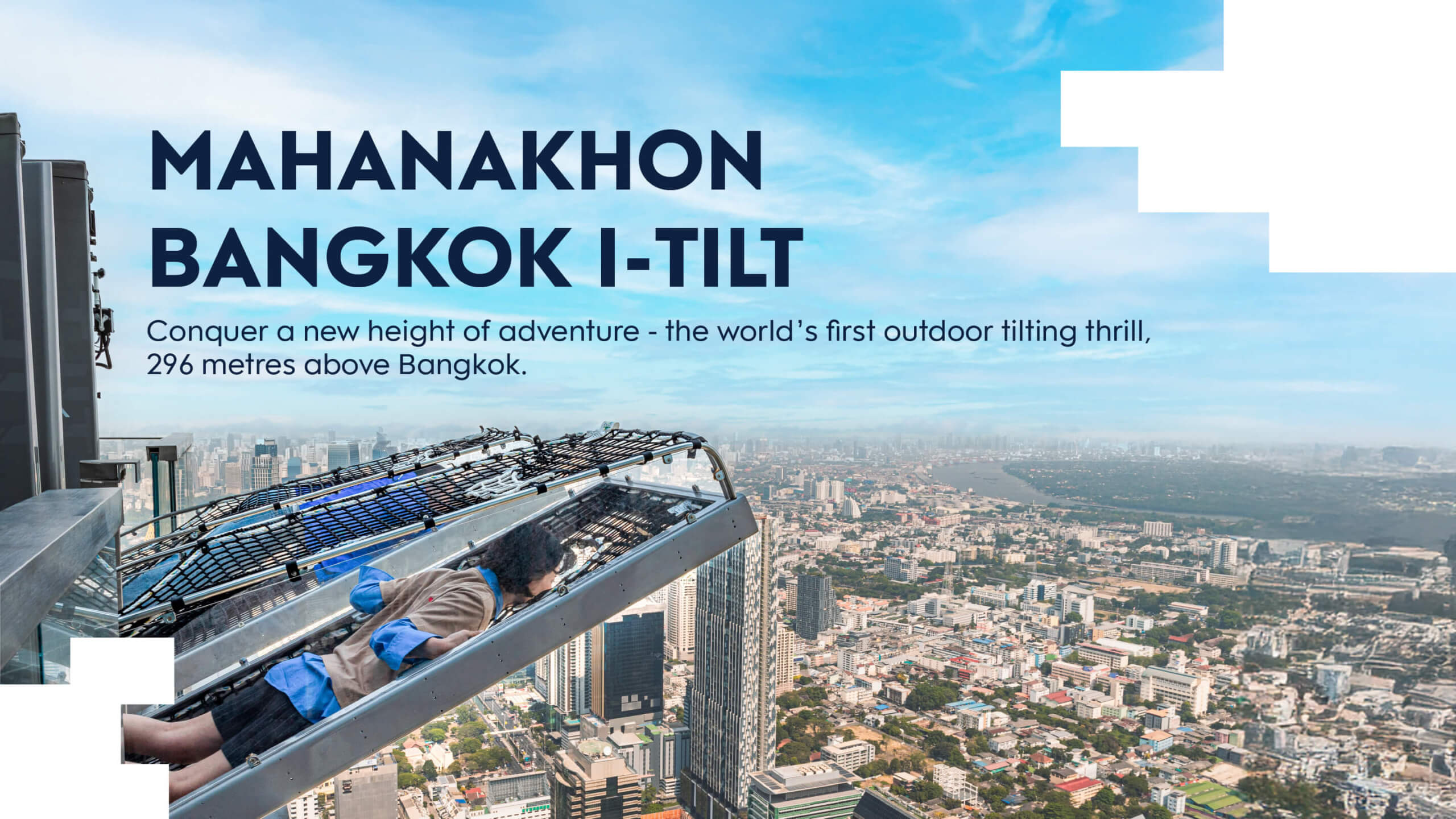 Mahanakhon Bangkok I-Tilt Outdoor Observation Deck