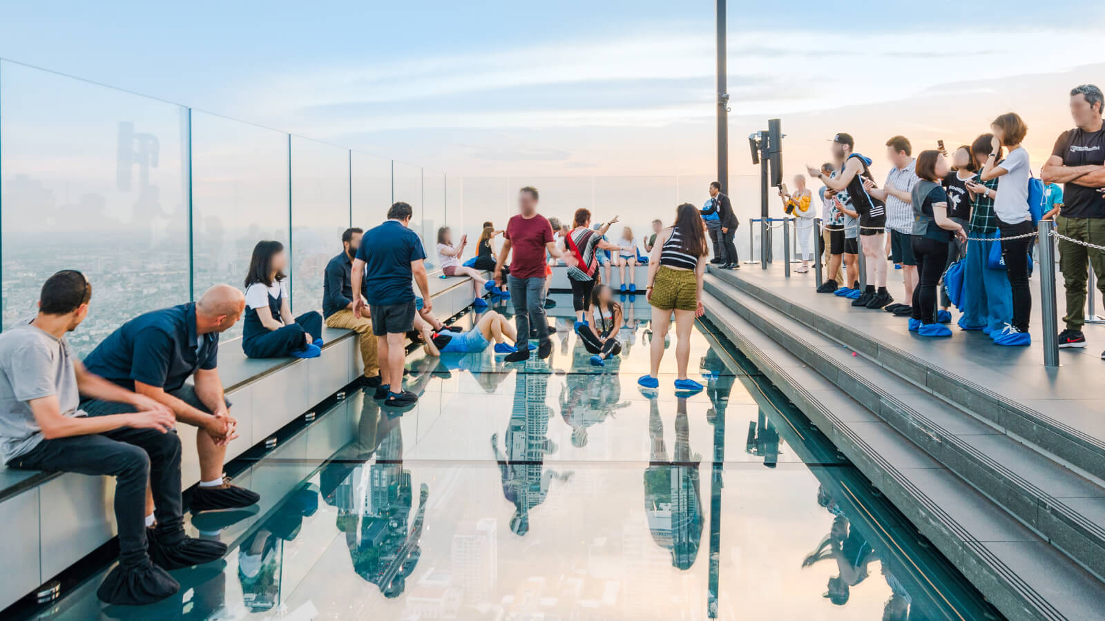 Mahanakhon Skywalk Observation Deck