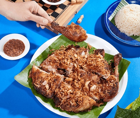 Thai Fried Chicken with Crispy Herbs