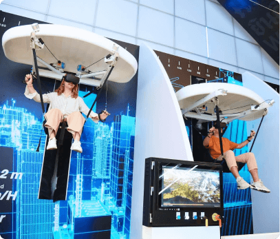VR Paragliding Experience