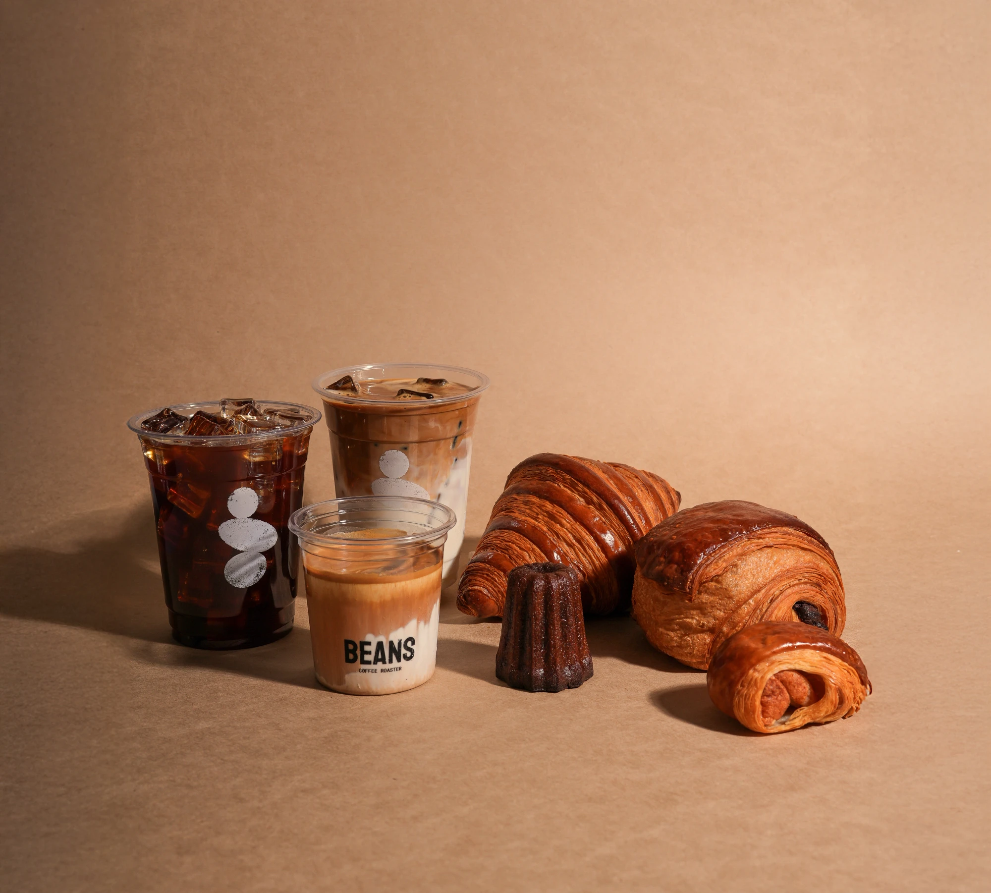 Beans Coffee Roaster Iced Drinks and Pastries