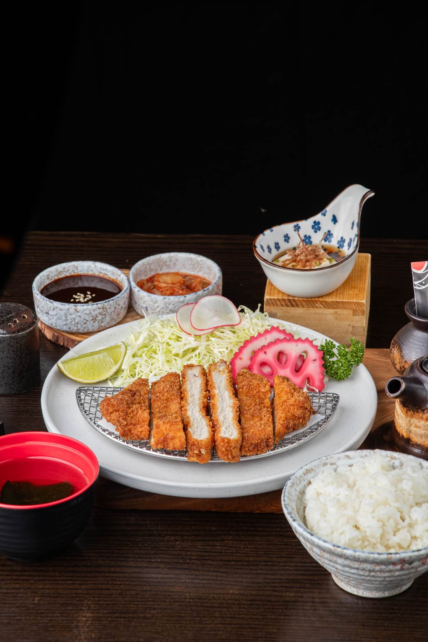 Japanese Pork Tonkatsu Set Meal