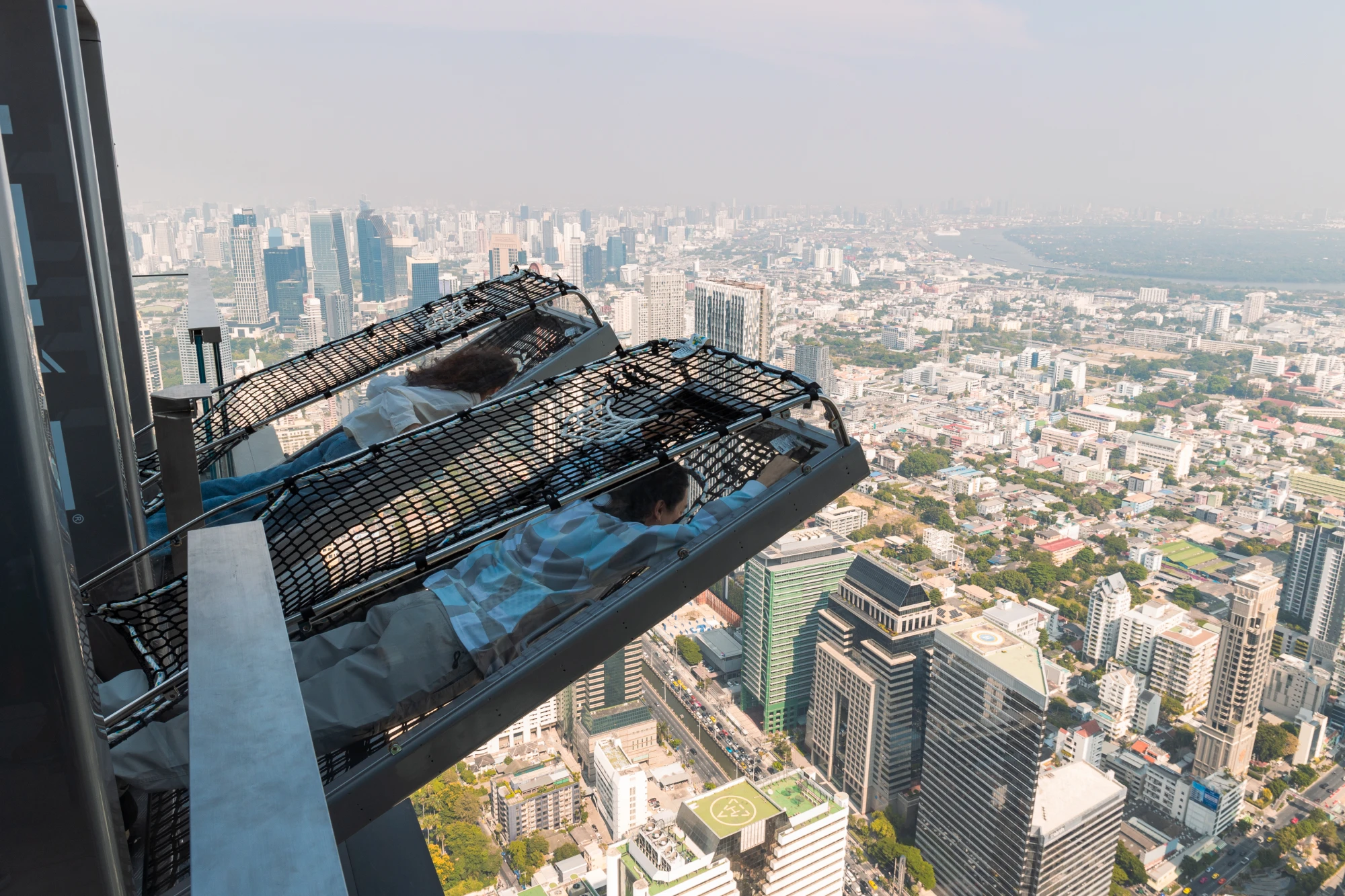 King Power Mahanakhon Skywalk Tilt Experience