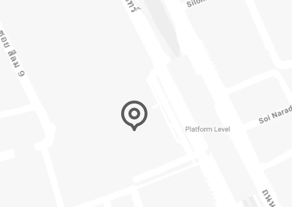 Location map marker in Silom area