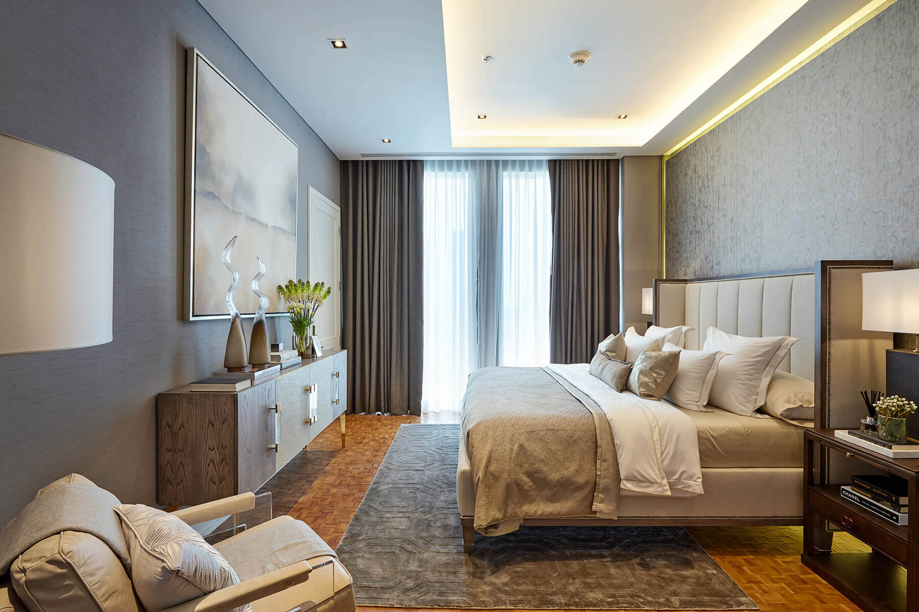 Modern Luxury Master Bedroom Interior Design