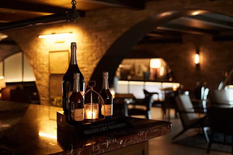 Billecart-Salmon champagne bar interior