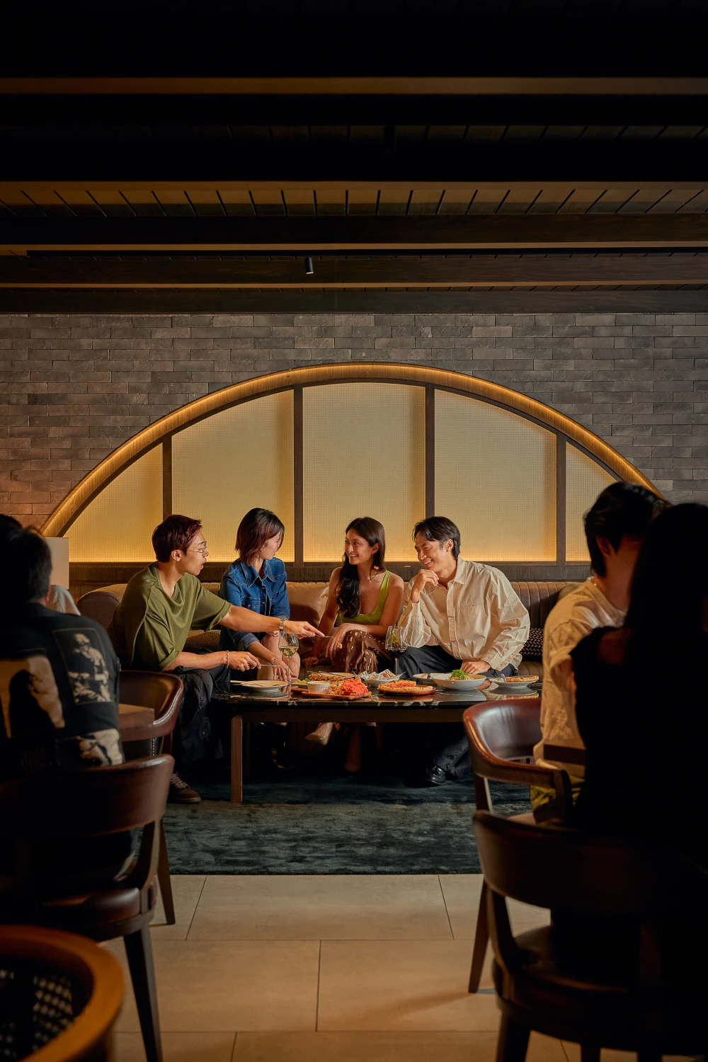 Group Dining at Mahanakhon Eatery