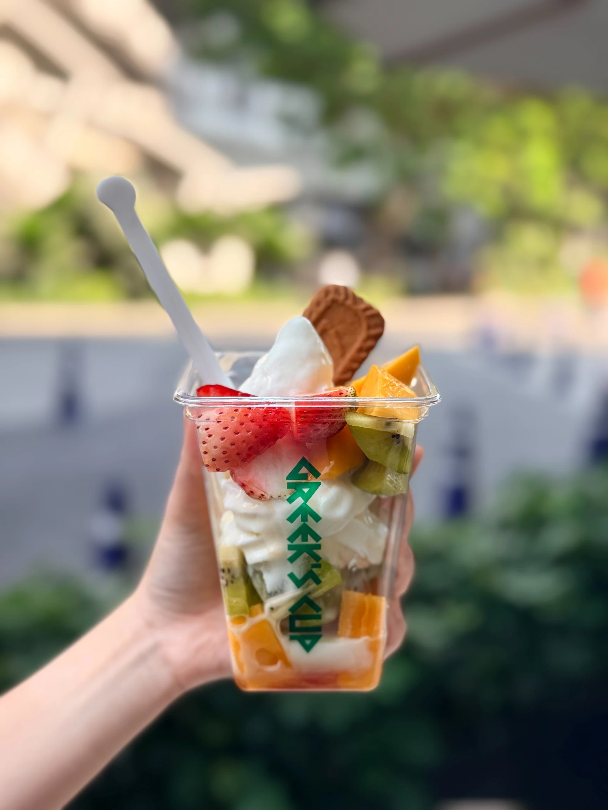 Greeks Cup Fruit and Yogurt Parfait