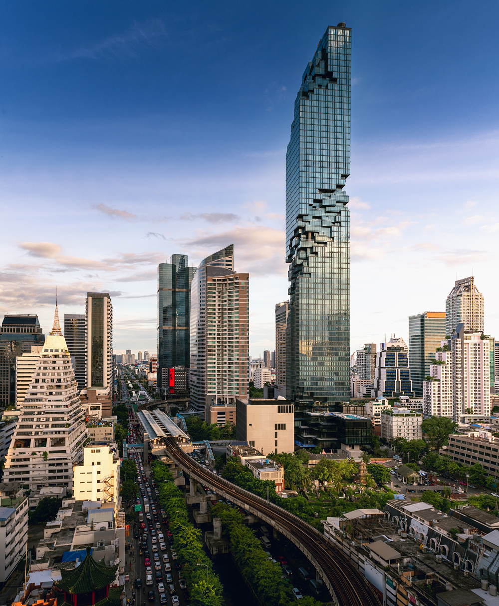 King Power Mahanakhon Building Bangkok Skyline