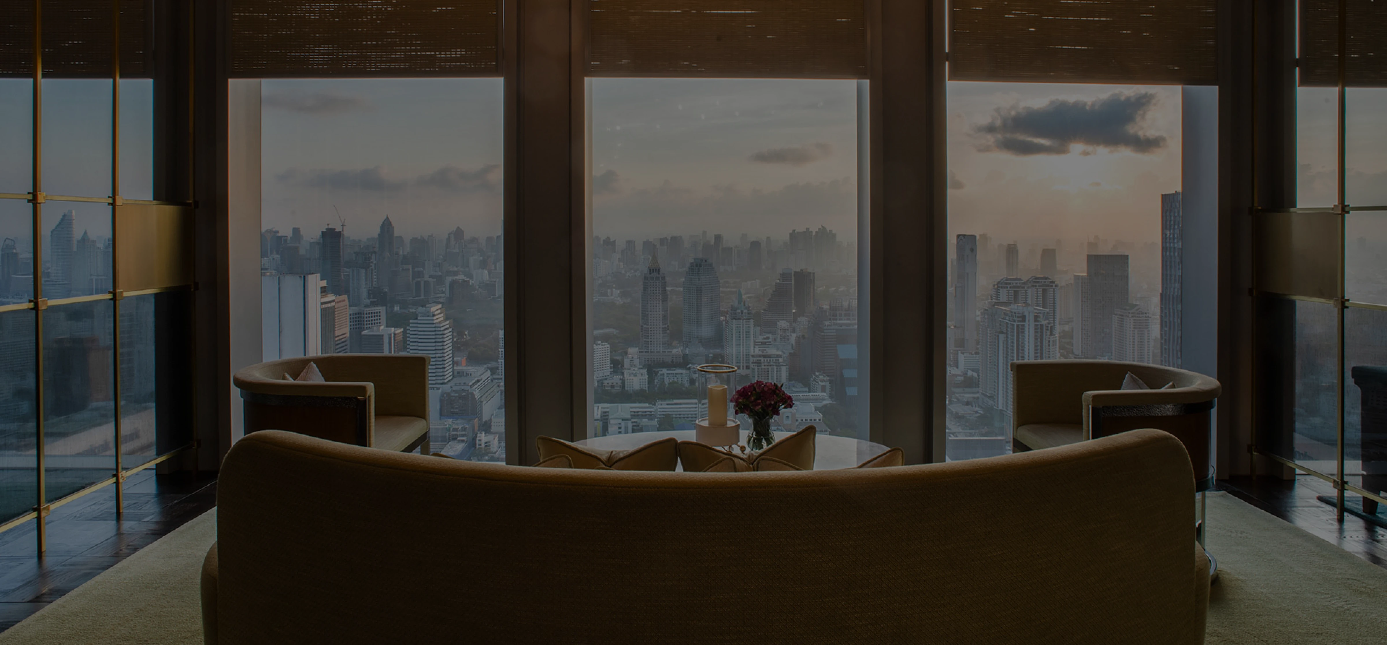 Penthouse Sky Lounge at Sunset