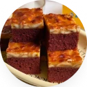 Toffee Banana Brownies